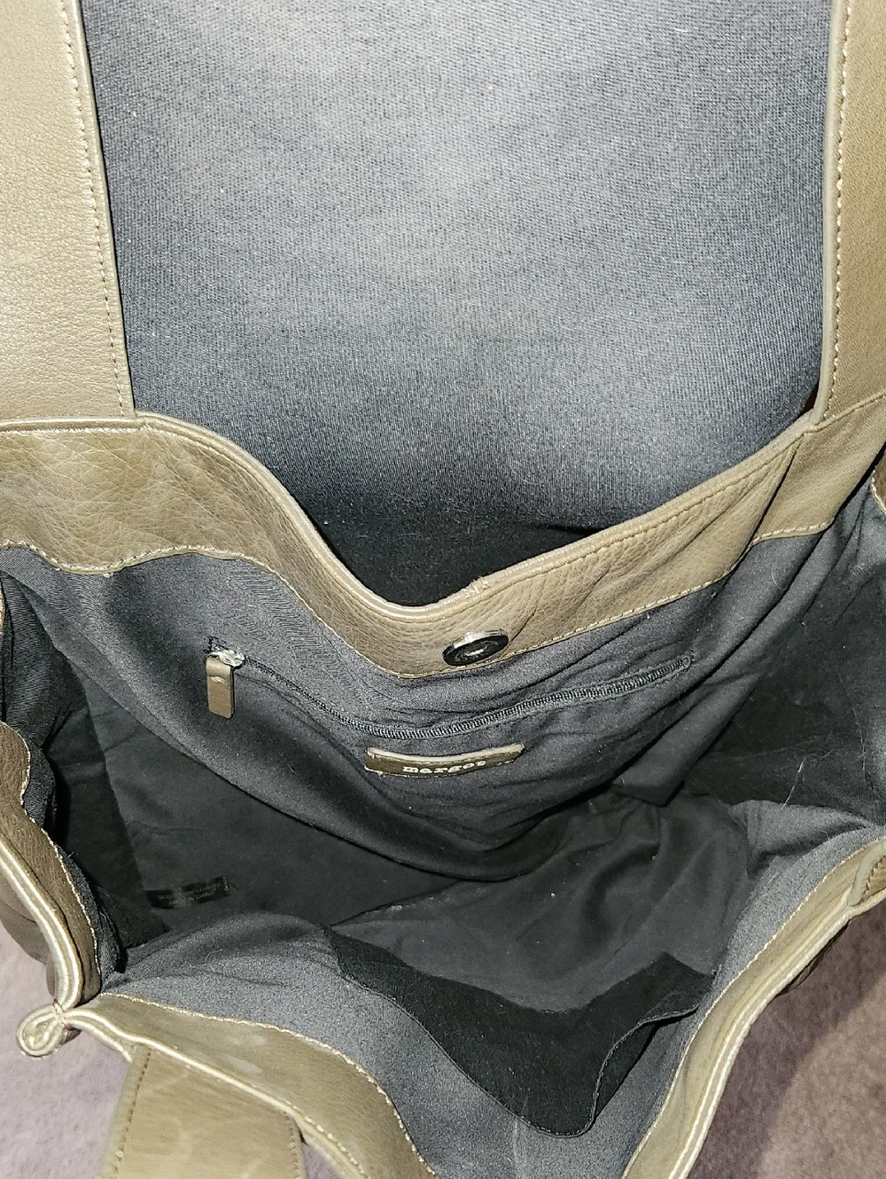 Leather Margot Tote Bag